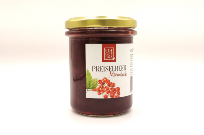 Preiselbeer-Marmelade - Håller-Regio-Kistl